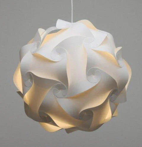 Jigsaw Puzzle Fire Ball Akash Kandil Lantern Lamp Shade kandil Jhummar for Decoration Hotels Home Diwali Light, (Self Assembly - DIY: DO IT Yourself) - ALiLA
