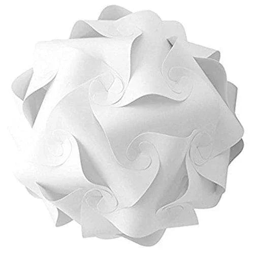 Jigsaw Puzzle Fire Ball Akash Kandil Lantern Lamp Shade kandil Jhummar for Decoration Hotels Home Diwali Light, (Self Assembly - DIY: DO IT Yourself) - ALiLA