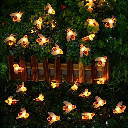 ALiLa Honey Bee LED String Light for Home office balcony garden window curtain decoration, 3.5 meter - ALiLA