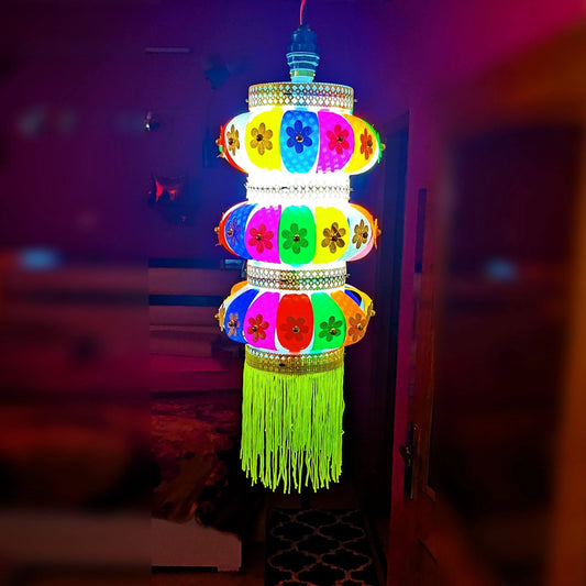 ALiLa Akash Kandil For Diwali Balcony, Hanging Lantern For Home Living Room Festive Decor Decoration Lanterns - ALiLA