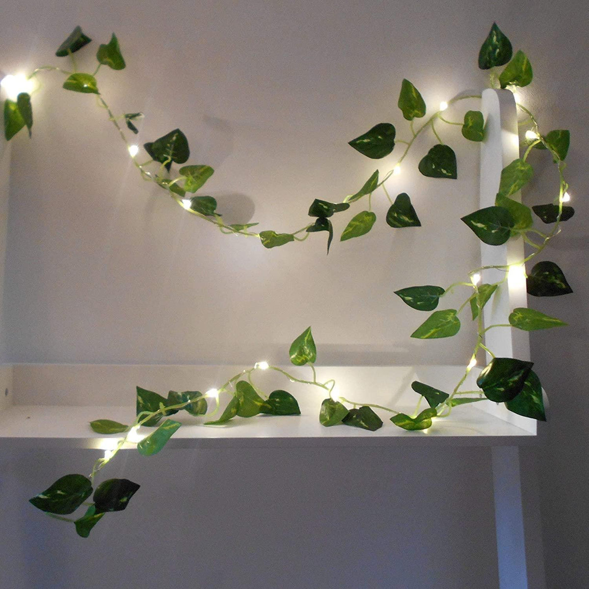 ALiLa Leaf Money Plant Indoor Outdoor Led String Lights for Home Lawn Garden Indoor Outdoor Decoration (3.5Meter, Pack of 1) - ALiLA
