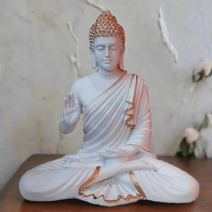 ALiLa Big Size Meditating Buddha Idol Statue Vastu Showpiece for Home Garden Living Room Decor Decoration Gift Gifting Items, 14 inches / 35cm / 1 Feet - ALiLA