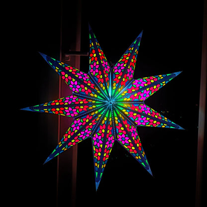 ALiLa Star Lantern Kandil For Diwali Christmas Balcony, Akash Hanging Lantern For Home Living Room Xmas Festive Decor Decoration - ALiLA