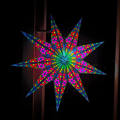 ALiLa Star Lantern Kandil For Diwali Christmas Balcony, Akash Hanging Lantern For Home Living Room Xmas Festive Decor Decoration - ALiLA