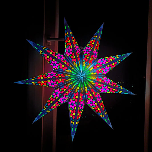 ALiLa Star Lantern Kandil For Diwali Christmas Balcony, Akash Hanging Lantern For Home Living Room Xmas Festive Decor Decoration - ALiLA