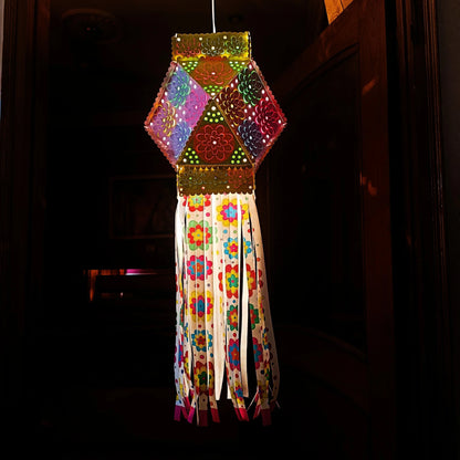 ALiLa Akash Kandil For Diwali Balcony, Hanging Lantern For Home Living Room Festive Decor Decoration - ALiLA