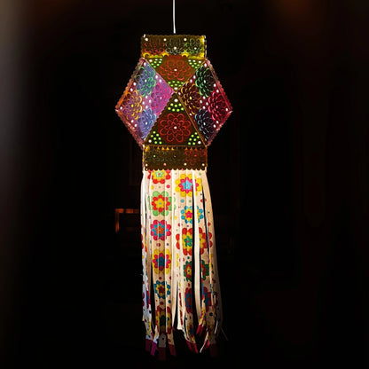 ALiLa Akash Kandil For Diwali Balcony, Hanging Lantern For Home Living Room Festive Decor Decoration - ALiLA
