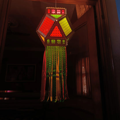 ALiLa Akash Kandil For Diwali Balcony, Hanging Lantern For Home Living Room Festive Decor Decoration Lanterns - ALiLA