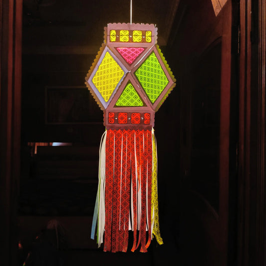ALiLa Akash Kandil For Diwali Balcony, Hanging Lantern For Home Living Room Festive Decor Decoration Lanterns - ALiLA