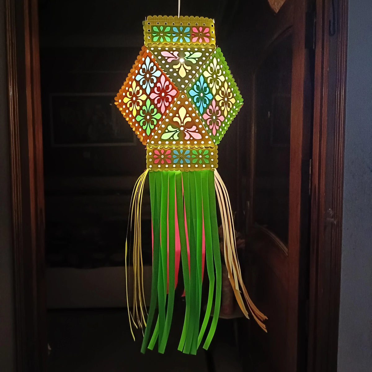 ALiLa Akash Kandil For Diwali Balcony, Hanging Lantern For Home Living Room Festive Decor Decoration Lanterns - ALiLA