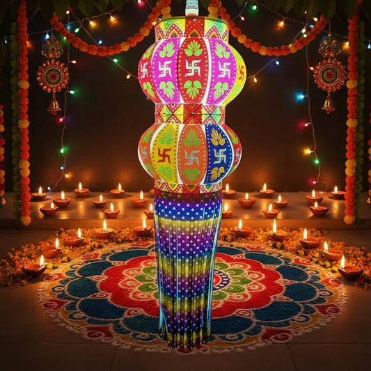 Lantern ALiLA ALiLa Akash Kandil For Diwali Balcony, Hanging Lantern For Home Living Room Festive Decor Decoration Lanterns Lantern