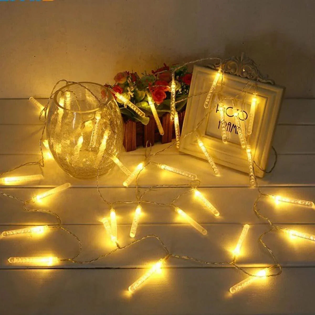 ALiLa TestTubes Led String Lights for Home Lawn Garden Indoor Outdoor Decoration, 3.5Meter WarmWhite - ALiLA