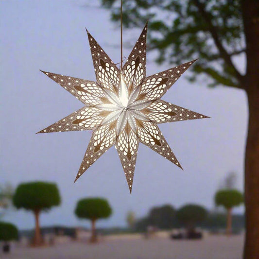 ALiLa Star Lantern Kandil For Diwali Christmas Balcony, Akash Hanging Lantern For Home Living Room Xmas Festive Decor Decoration - ALiLA