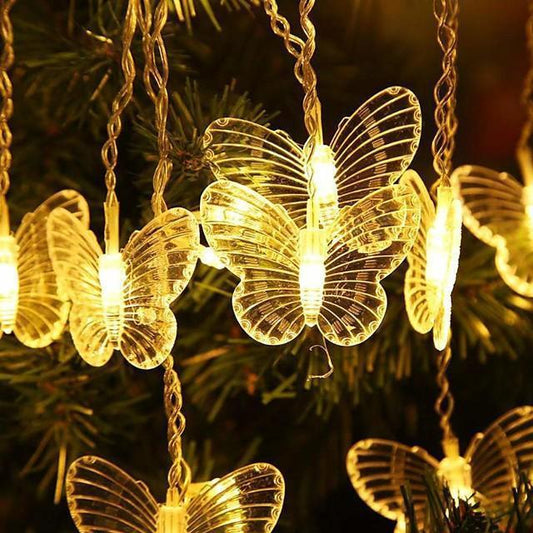 ALiLa Butterfly LED String Light for Home office balcony garden window curtain decoration, Warmwhite/3.5 meter - ALiLA